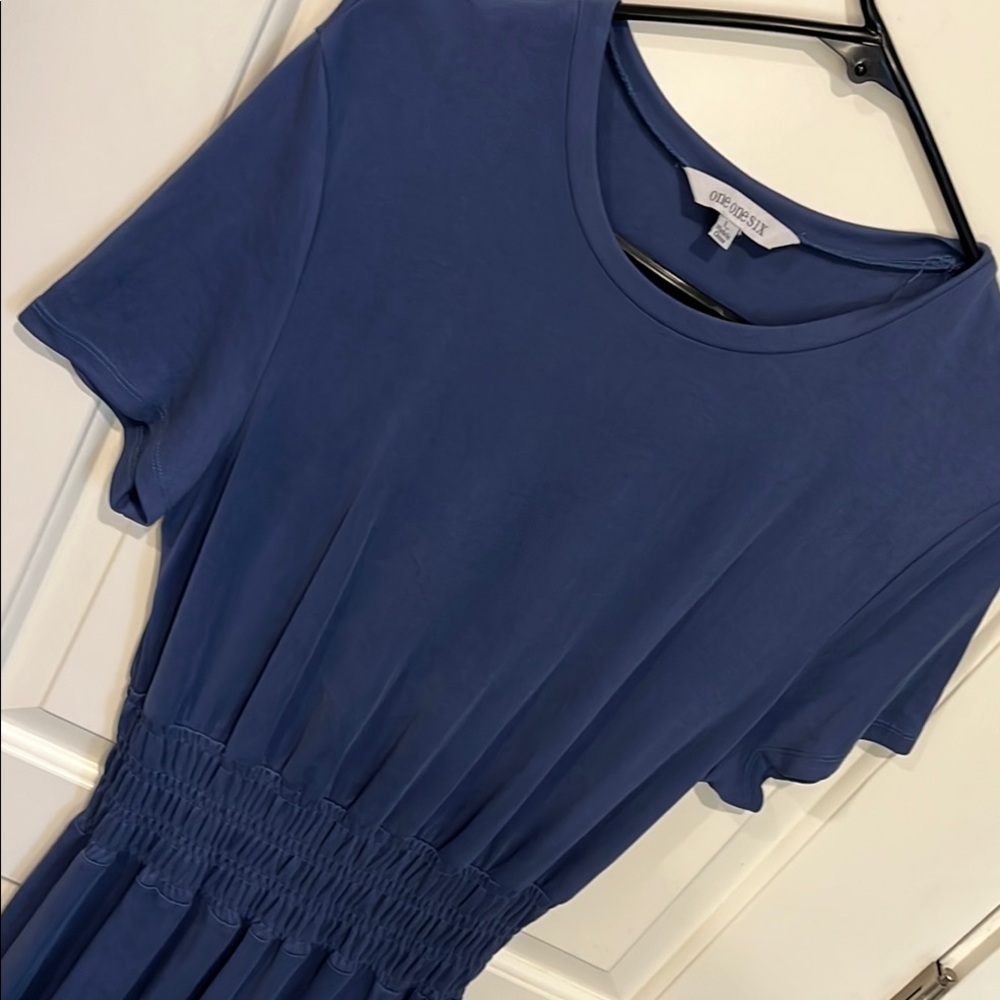 Women's Blue full length Dress